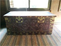 Carved Malabar Chest