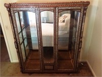 Inlaid Mother of Pearl Vitrine