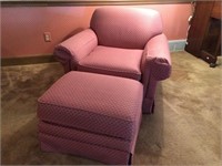 Norwalk Upholstered Chair and Ottoman