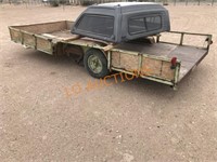 Homemade Dual Axle Trailer W/ Shell