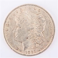 Coin 1891-P Morgan Silver Dollar Choice!