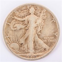 Coin 1917-S Walking Liberty Half Dollar