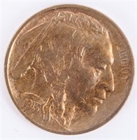 Coin 1913-P Type I Buffalo Nickel Choice BU