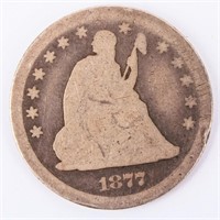 Coin 1877-CC Standing Liberty Quarter Good