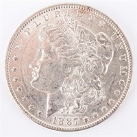 Coin 1887-O Morgan Silver Dollar Choice!