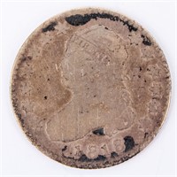 Coin 1818 Liberty Cap Bust Quarter VG