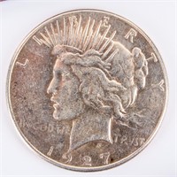 Coin 1927 S Peace Silver Dollar Choice