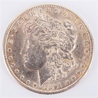 Coin 1890-S Morgan Silver Dollar Choice!