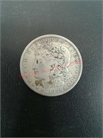 1921 Morgan silver dollar US coin