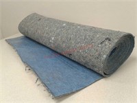 Roll of laminate flooring underlayment