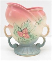 HULL Double Handled "Wildflower" Pottery Vase