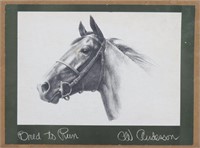 Collection of (12) Lithograph Horse Prints