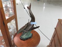 Dolphin sculpture
