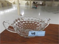 Crystal bowl with handle