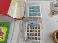 2 lots of postage stamps