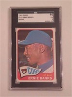 1965 Topps Ernie Banks #510 SGC 40