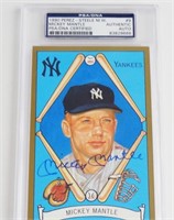 1990 Perez-Steele Mickey Mantle Auto Card