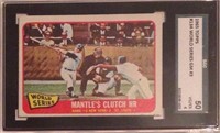 1965 Topps Mickey Mantle #134 World Series SGC 50