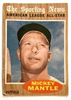 1962 Topps #471 Mickey Mantle All Star