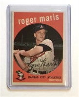 1959 TOPPS #202 Roger Maris Baseball Card