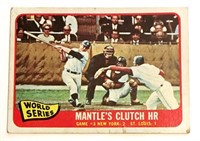1965 Topps Mickey Mantle #134 World Series