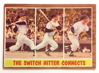 1962 Topps #318 Mickey Mantle Switch Hitter