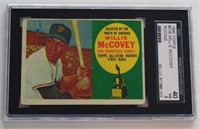 1960 Topps #316 Willie McCovery SGC 40 Rookie