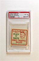 1950's Mickey Mantle Dairylea Decal PSA 4