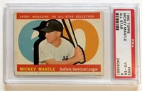 1960 Topps Mickey Mantle All Star #563 PSA 4