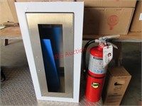 Buckeye Fire Extinguisher with Cabinet