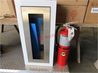 Buckeye Fire Extinguisher with Cabinet