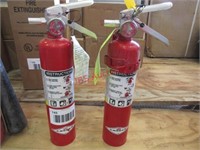 2 Amerex Fire Extinguishers