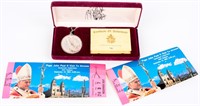 Coin Pope Commemorative Coin with More!