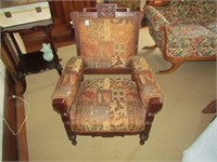 EAST LAKE CHAIR REUPHOLSTERED
