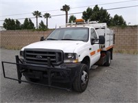 2002 Ford F-450 S/A Dump Truck