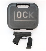 Glock Model 43 9mm Para, 3.39" barrel with two