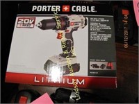 NIB porter cable 20v lithium drill drivers