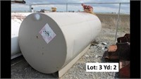 1000-GAL DIESEL FUEL TANK. Yard # 2