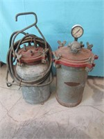 Craftsman High pressure Pot Paint Tanks