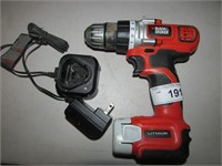 Black & Decker Lithium Cordless Drill and Charger