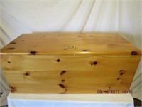 Solid pine blanket box 41.5 X 18 X 17"H
