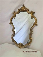 French style gilt frame mirror