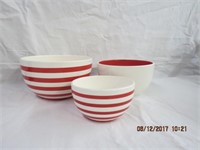 Set of 3 Mayfair & Jackson serving bowls