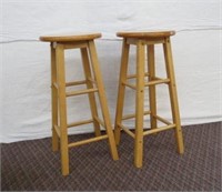 Pair of bar stools 29"H