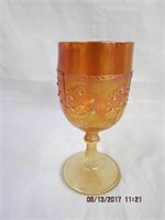 Carnival Glass Fenton Orange Tree Variant 5 3/8"