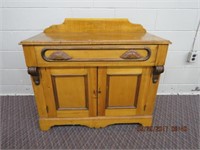 Victorian commode, moustache pulls
