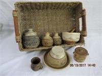 Pottery signed McGrath Ottawa and Perth, On