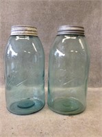 2 pcs. Antique Ball Canning Jars
