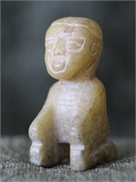 Central American Carved Jade Figurine