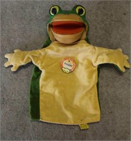 Vintage Steiff Frog Hand Puppet